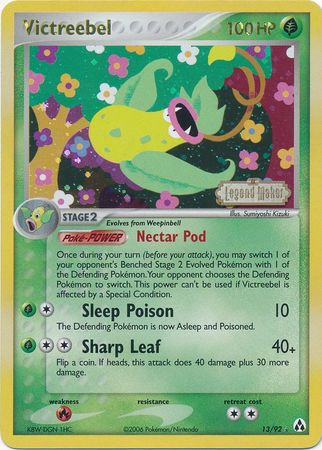 Victreebel (13/92) (Stamped) [EX: Legend Maker] | Galaxy Games LLC