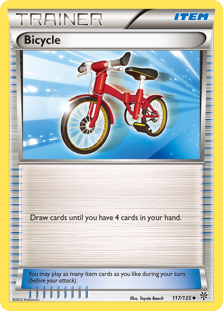 Bicycle (117/135) [Black & White: Plasma Storm] | Galaxy Games LLC