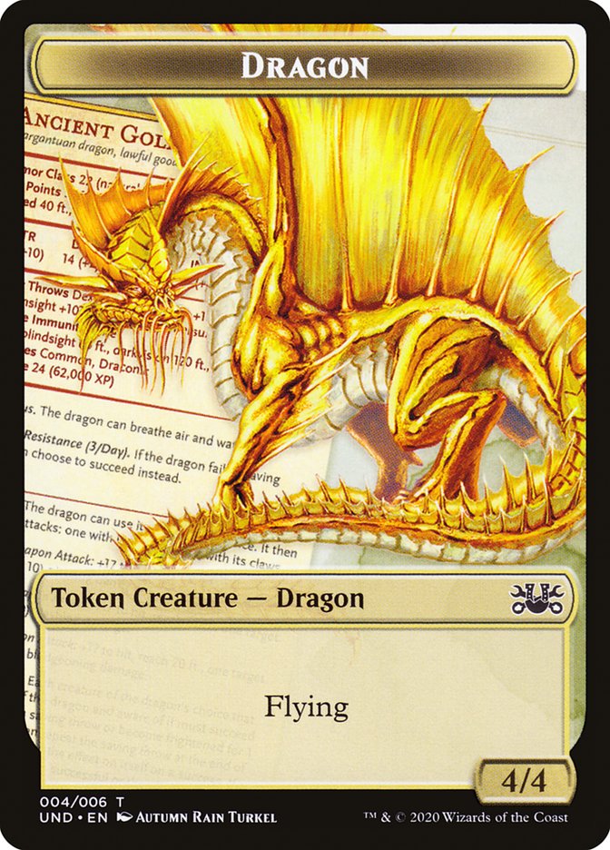 Beeble // Dragon Double-Sided Token [Unsanctioned Tokens] | Galaxy Games LLC