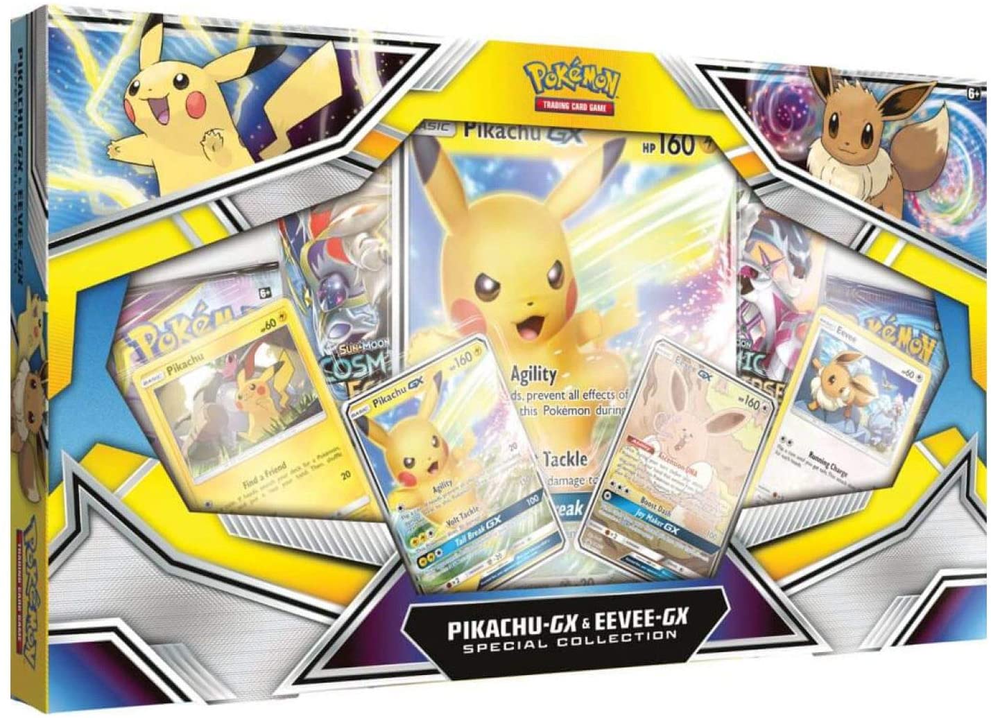 Sun & Moon: Cosmic Eclipse - Special Collection (Pikachu GX & Eevee GX) | Galaxy Games LLC