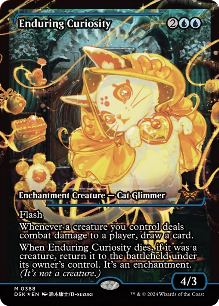 Enduring Curiosity (Japan Showcase) [Duskmourn: House of Horror] | Galaxy Games LLC