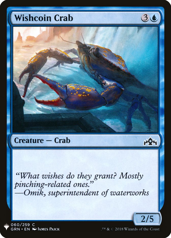 Wishcoin Crab [Mystery Booster] | Galaxy Games LLC