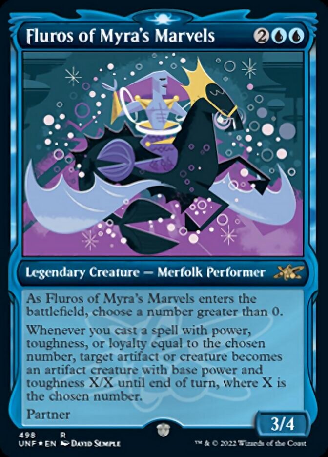 Fluros of Myra's Marvels (Showcase) (Galaxy Foil) [Unfinity] | Galaxy Games LLC