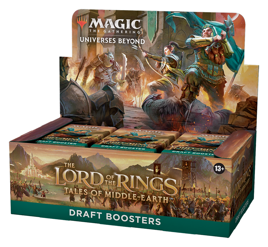 The Lord of the Rings: Tales of Middle-earth - Draft Booster Box | Galaxy Games LLC