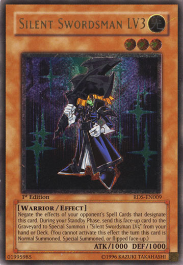 Silent Swordsman LV3 [RDS-EN009] Ultimate Rare – Galaxy Games LLC