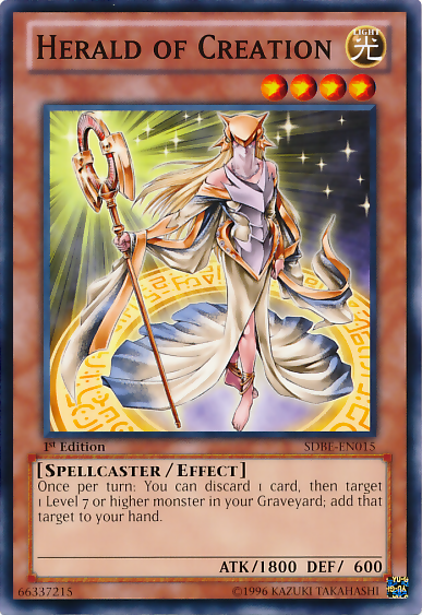 Herald of Creation [SDBE-EN015] Common | Galaxy Games LLC