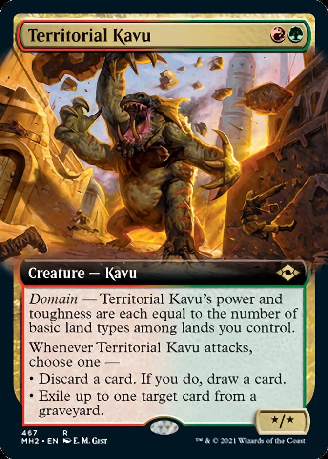 Territorial Kavu (Extended Art) [Modern Horizons 2] | Galaxy Games LLC