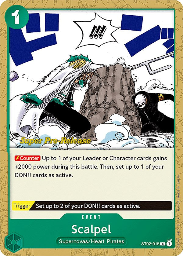 Scalpel [Super Pre-Release Starter Deck: Worst Generation] | Galaxy Games LLC