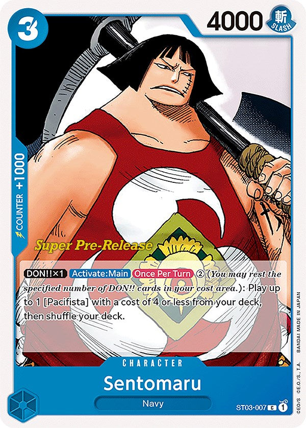 Sentomaru [Super Pre-Release Starter Deck: The Seven Warlords of the Sea] | Galaxy Games LLC