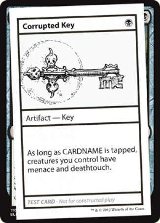 Corrupted Key (2021 Edition) [Mystery Booster Playtest Cards] | Galaxy Games LLC