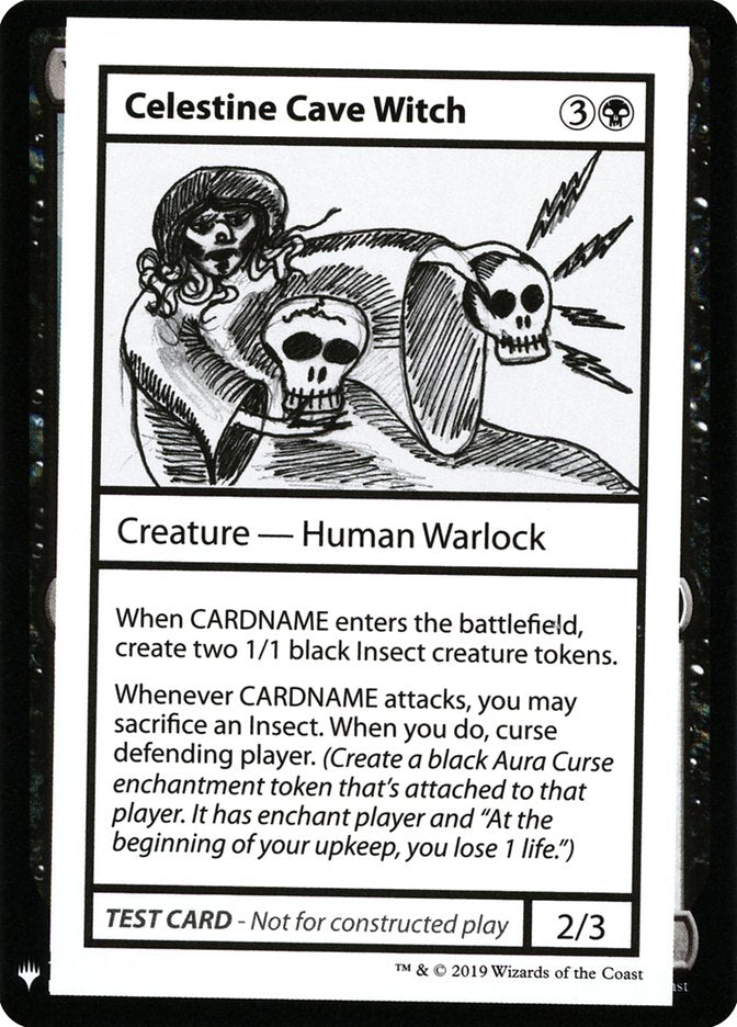 Celestine Cave Witch [Mystery Booster Playtest Cards] | Galaxy Games LLC