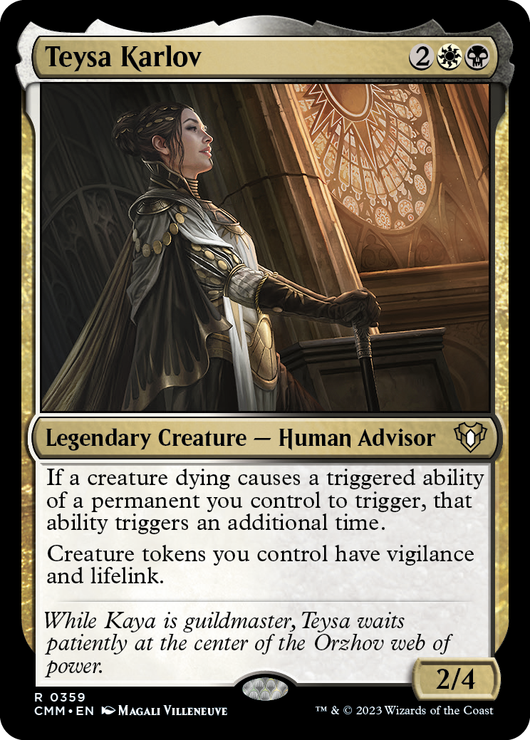 Teysa Karlov [Commander Masters] | Galaxy Games LLC