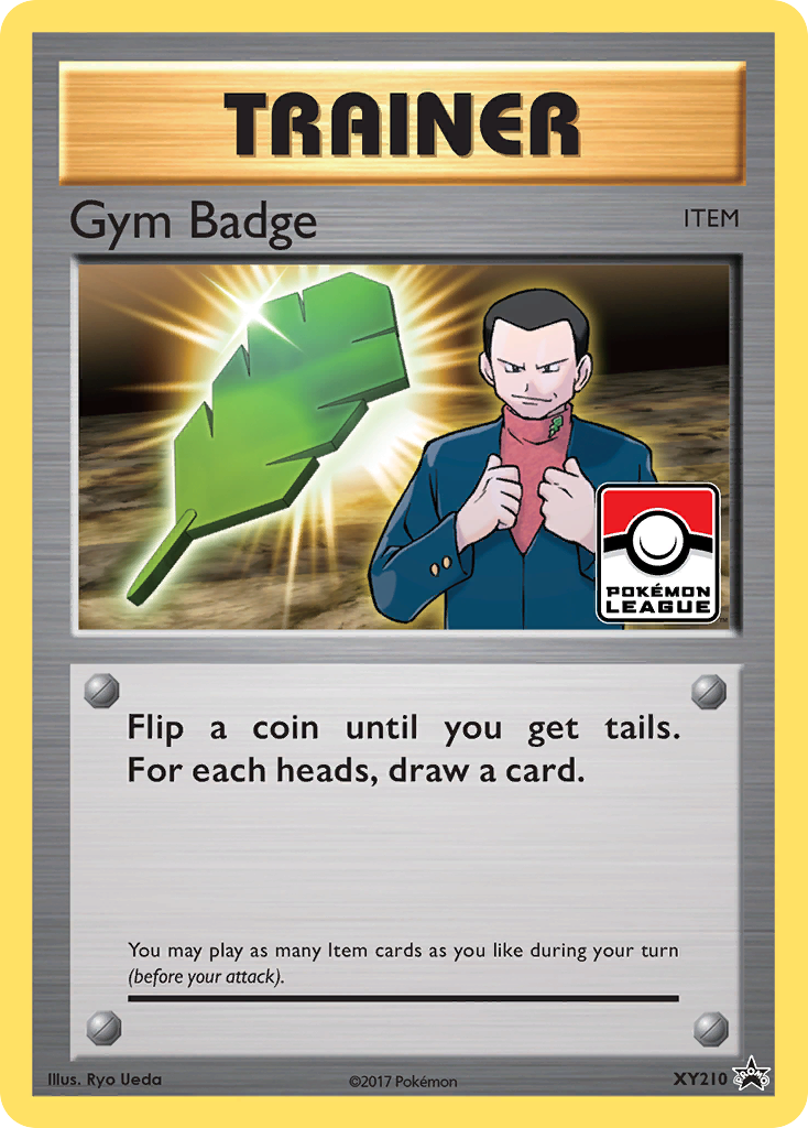 Gym Badge (XY210) (Giovanni) [XY: Black Star Promos] | Galaxy Games LLC