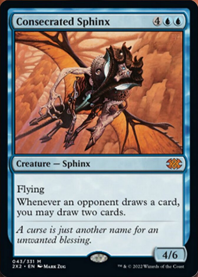 Consecrated Sphinx [Double Masters 2022] | Galaxy Games LLC