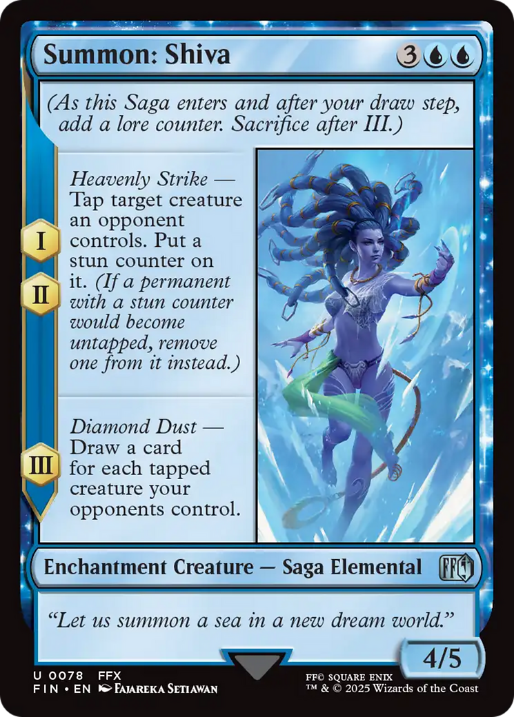 Summon: Shiva [FINAL FANTASY] | Galaxy Games LLC