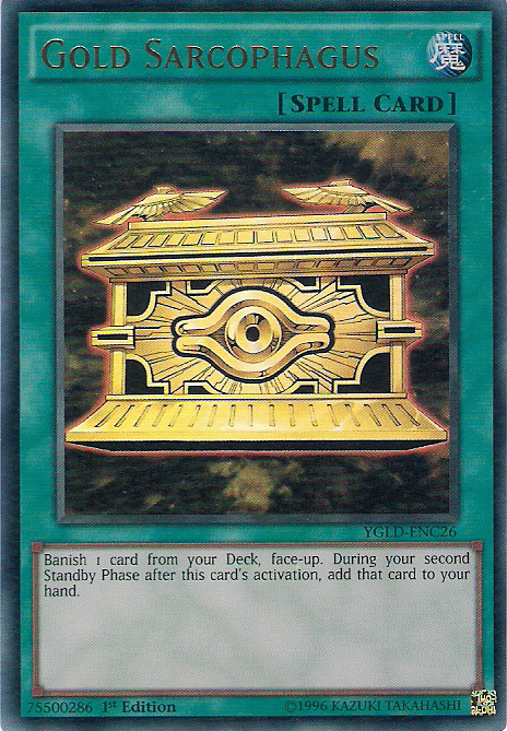 Gold Sarcophagus [YGLD-ENC26] Ultra Rare | Galaxy Games LLC