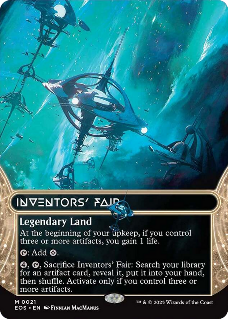 Inventors' Fair (0021) (Borderless) [Edge of Eternities: Stellar Sights] | Galaxy Games LLC