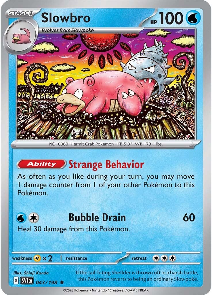 Slowbro (043/198) [Scarlet & Violet: Base Set] | Galaxy Games LLC