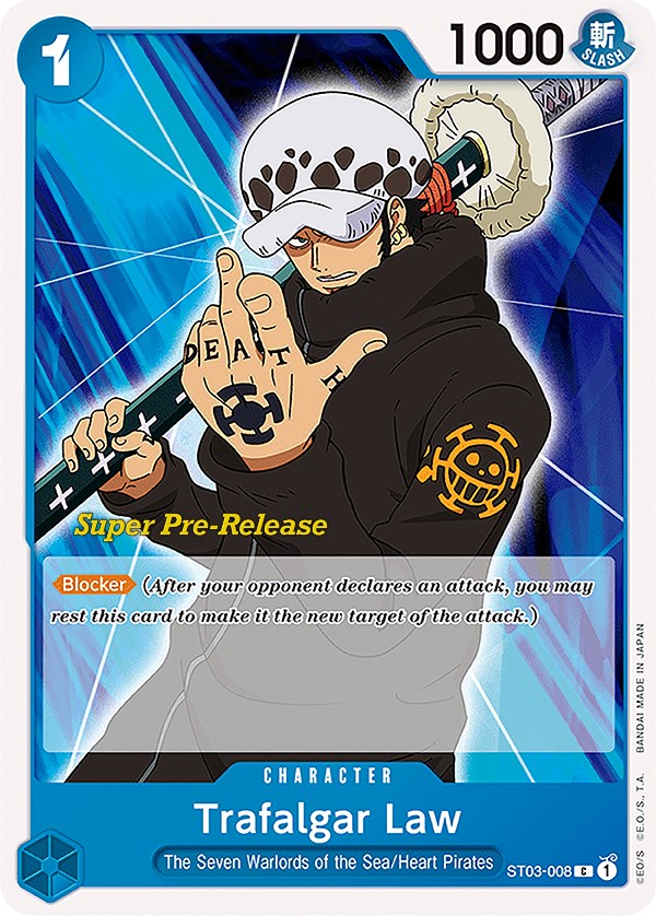 Trafalgar Law [Super Pre-Release Starter Deck: The Seven Warlords of the Sea] | Galaxy Games LLC