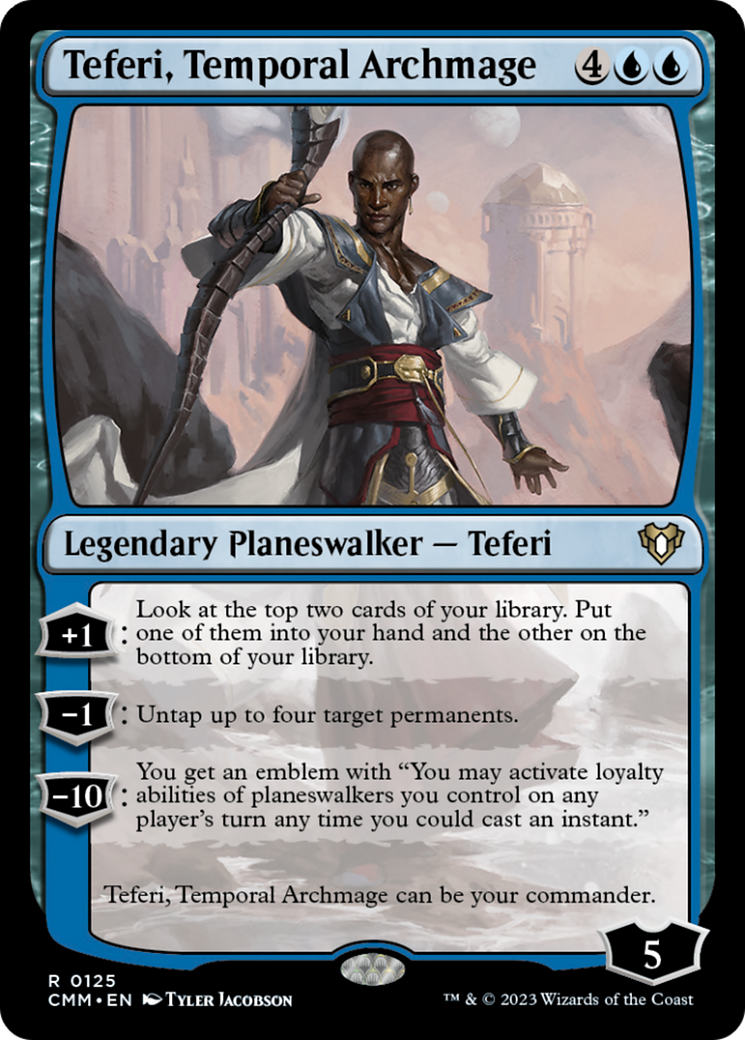 Teferi, Temporal Archmage [Commander Masters] | Galaxy Games LLC