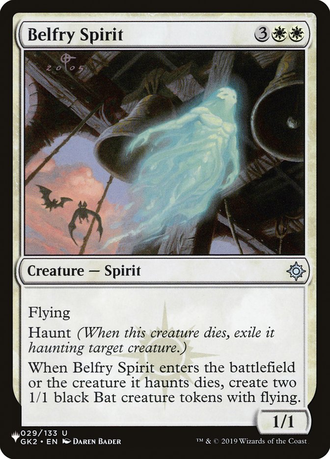 Belfry Spirit [The List] | Galaxy Games LLC