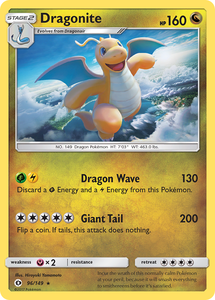 Dragonite (96/149) [Sun & Moon: Base Set] | Galaxy Games LLC