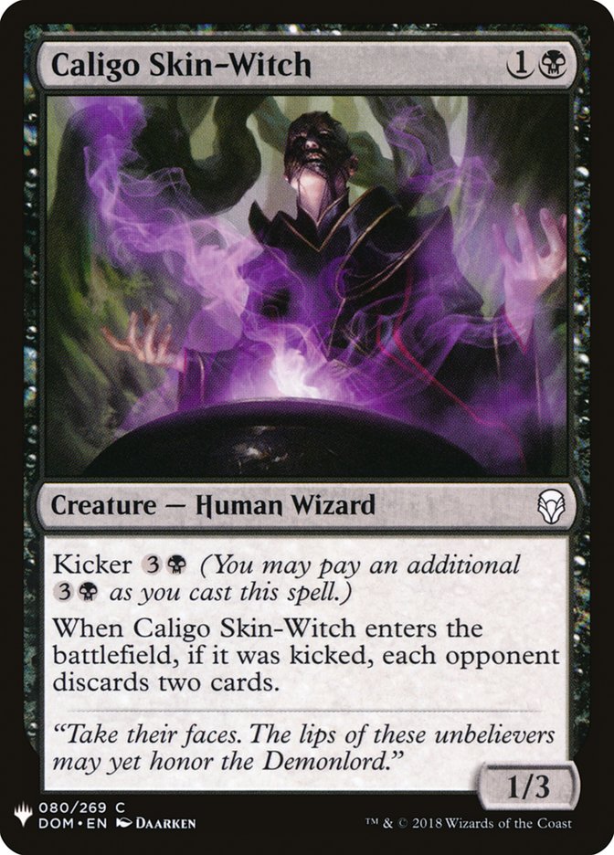 Caligo Skin-Witch [Mystery Booster] | Galaxy Games LLC