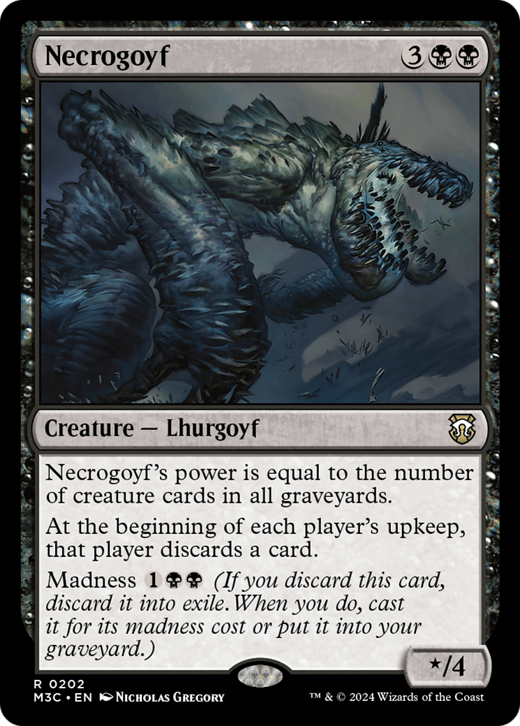 Necrogoyf [Modern Horizons 3 Commander] | Galaxy Games LLC