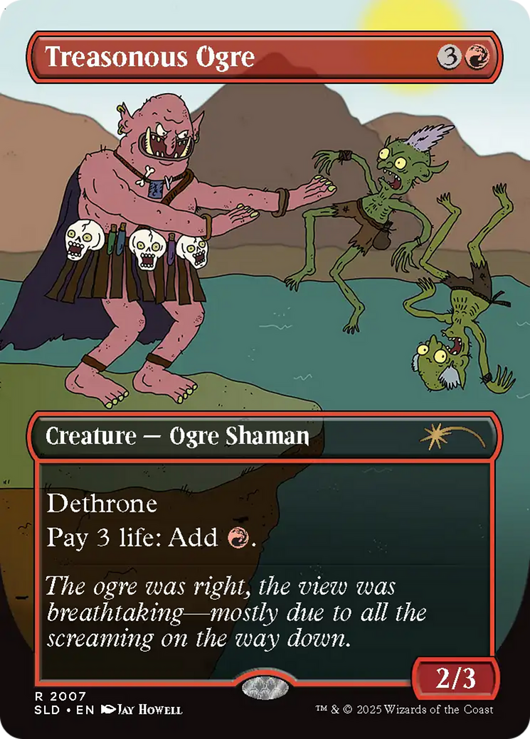Treasonous Ogre [Secret Lair Drop Series] | Galaxy Games LLC