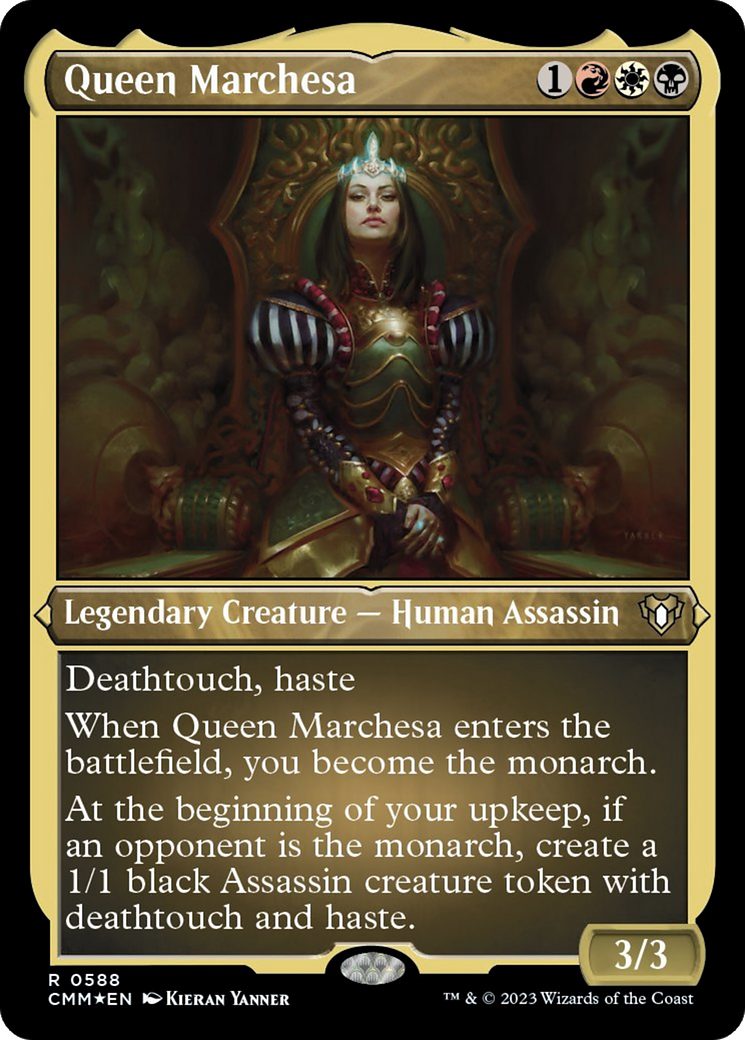 Queen Marchesa (Foil Etched) [Commander Masters] | Galaxy Games LLC