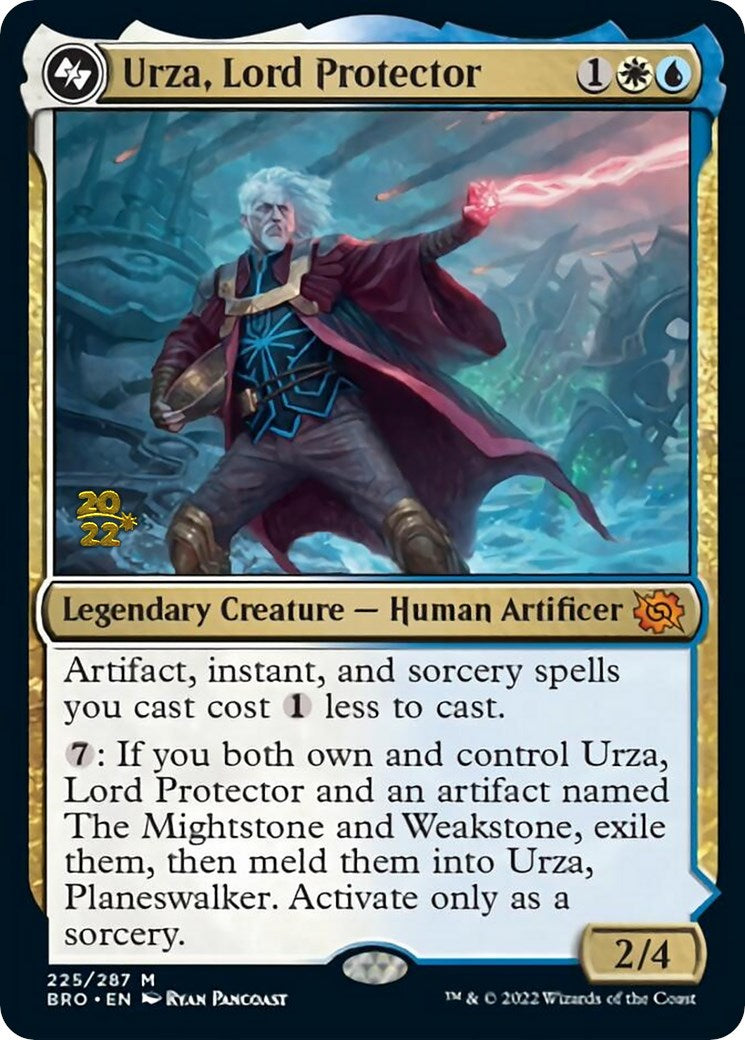 Urza, Lord Protector [The Brothers' War Prerelease Promos] | Galaxy Games LLC