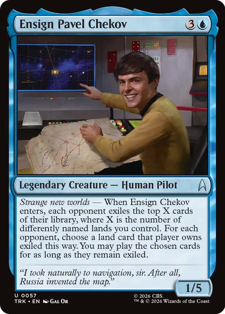Ensign Pavel Chekov [Star Trek] | Galaxy Games LLC