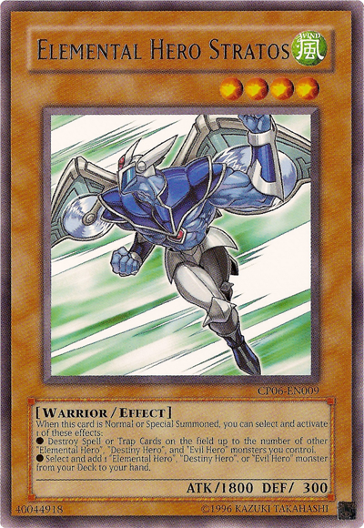 Elemental Hero Stratos [CP06-EN009] Rare | Galaxy Games LLC