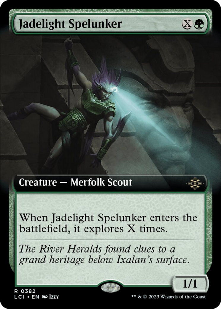 Jadelight Spelunker (Extended Art) [The Lost Caverns of Ixalan] | Galaxy Games LLC