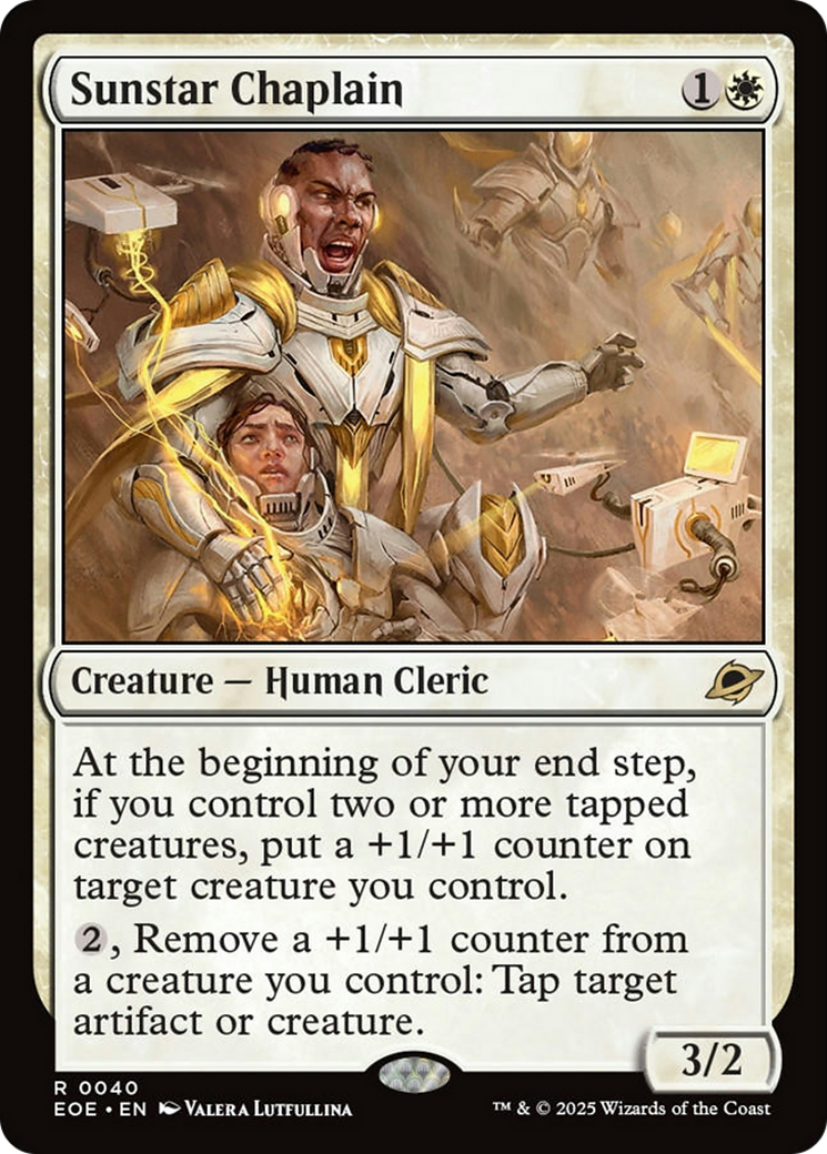 Sunstar Chaplain [Edge of Eternities] | Galaxy Games LLC