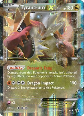 Tyrantrum EX (XY70) (Jumbo Card) [XY: Black Star Promos] | Galaxy Games LLC