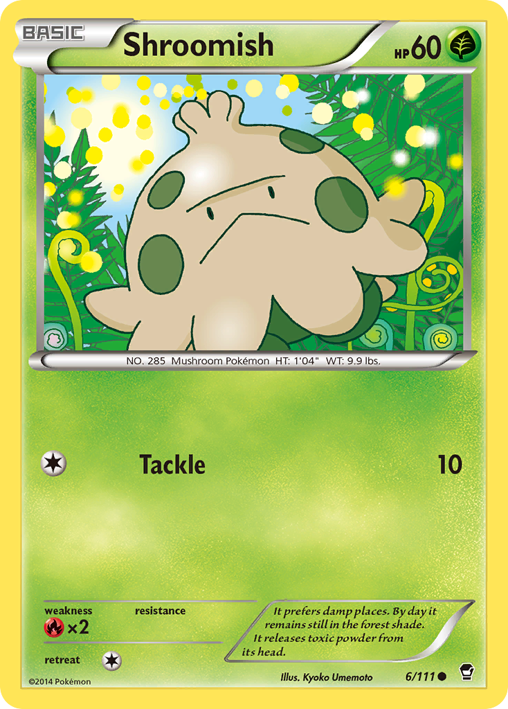 Shroomish (6/111) [XY: Furious Fists] | Galaxy Games LLC