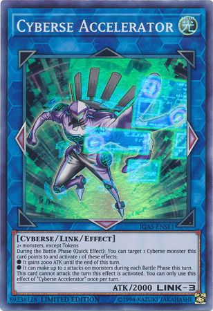 Cyberse Accelerator [IGAS-ENSE1] Super Rare | Galaxy Games LLC