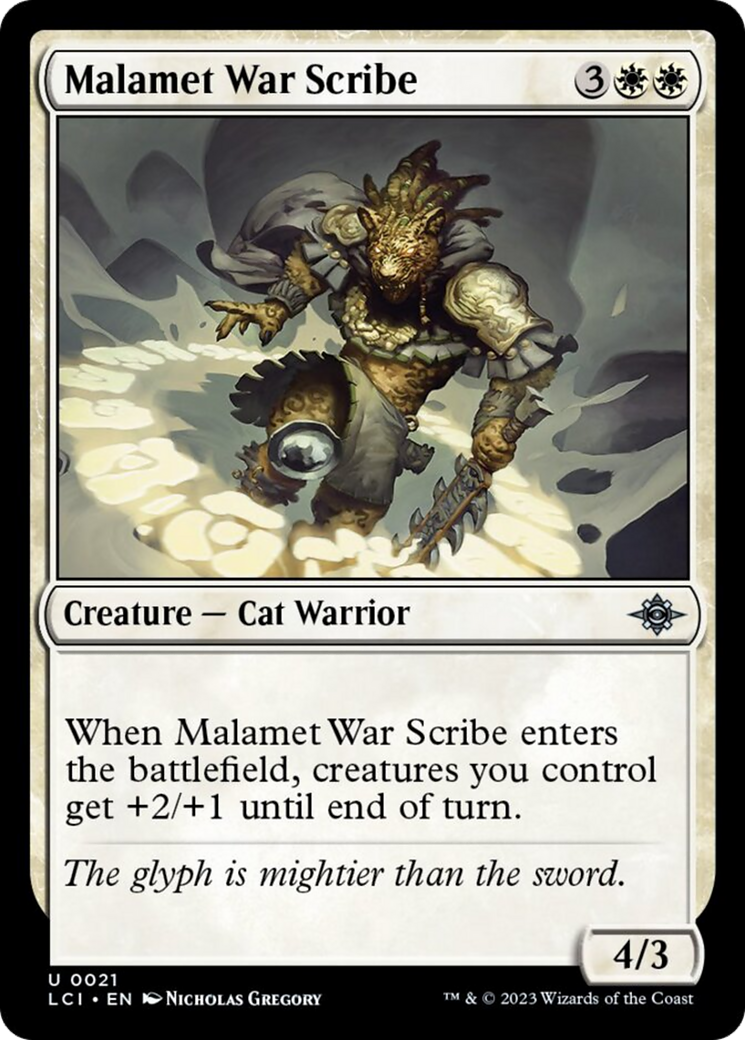 Malamet War Scribe [The Lost Caverns of Ixalan] | Galaxy Games LLC