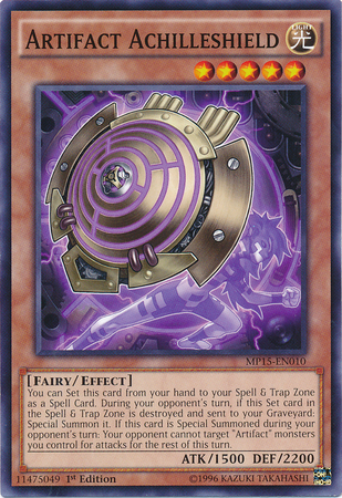Artifact Achilleshield [MP15-EN010] Common | Galaxy Games LLC