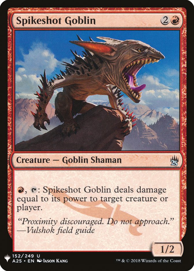 Spikeshot Goblin [Mystery Booster] | Galaxy Games LLC