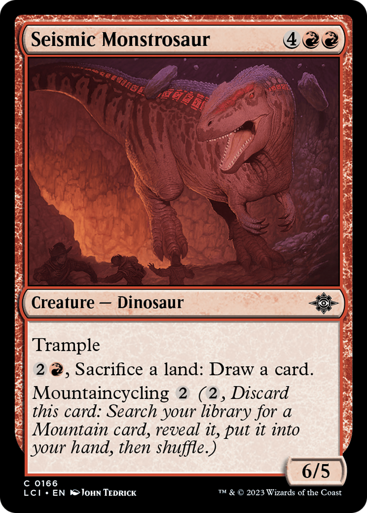 Seismic Monstrosaur [The Lost Caverns of Ixalan] | Galaxy Games LLC