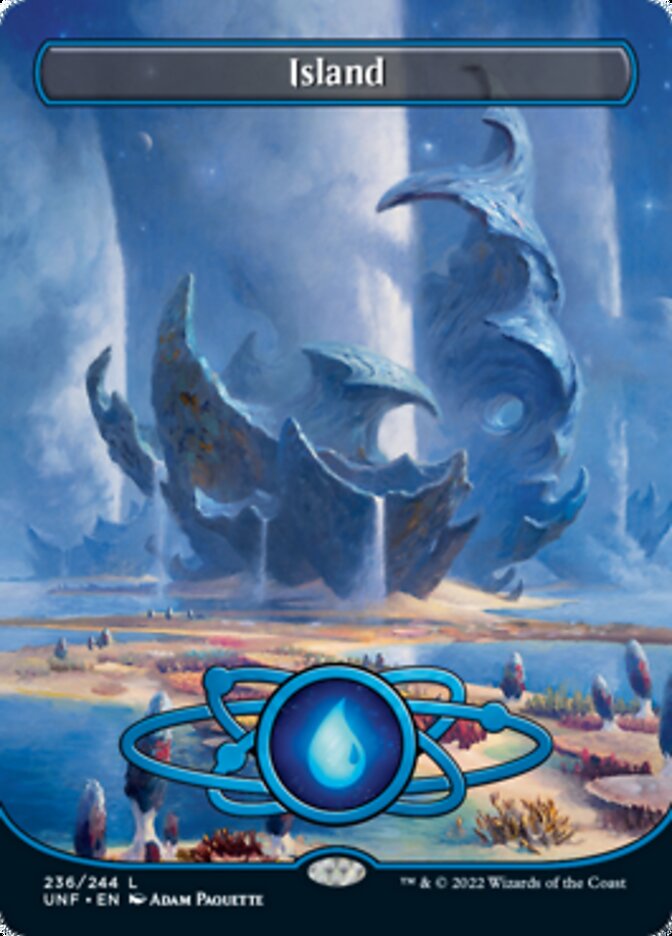 Island (236) (Planetary Space-ic Land) [Unfinity] | Galaxy Games LLC
