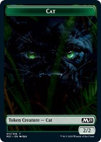 Cat (011) // Soldier Double-Sided Token [Core Set 2021 Tokens] | Galaxy Games LLC