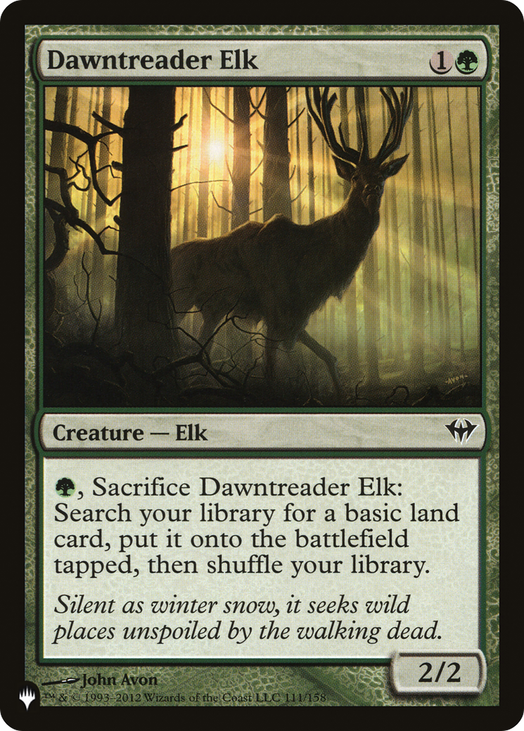 Dawntreader Elk [The List] | Galaxy Games LLC