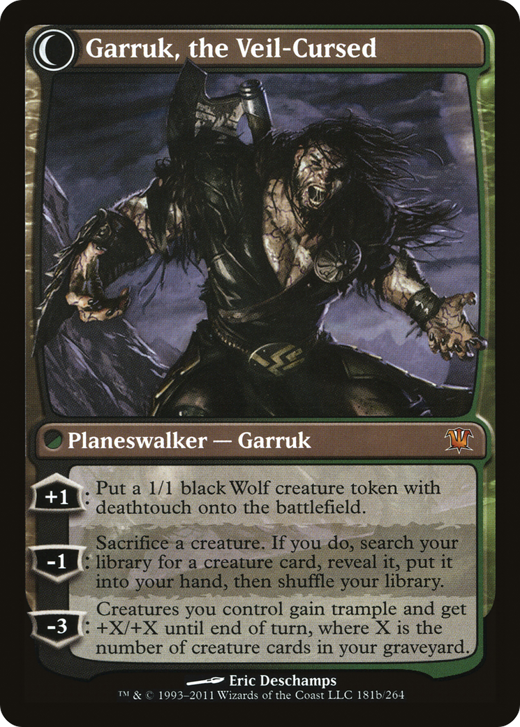 Garruk Relentless // Garruk, the Veil-Cursed [Secret Lair: From Cute to Brute] | Galaxy Games LLC