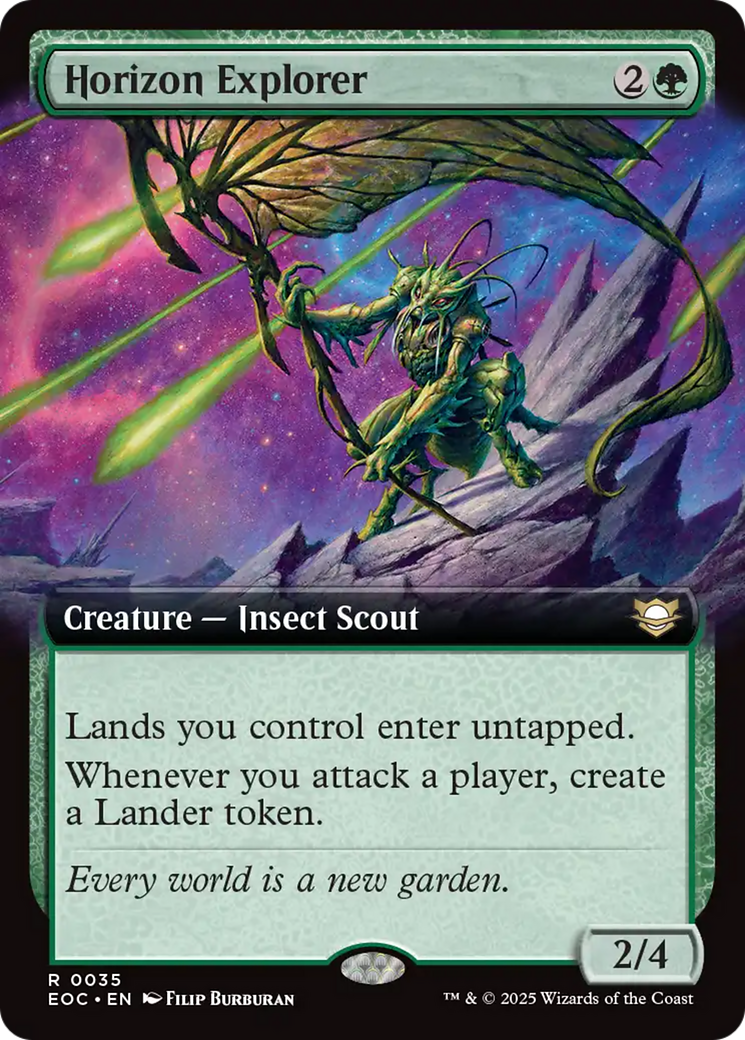 Horizon Explorer (Extended Art) [Edge of Eternities Commander] | Galaxy Games LLC