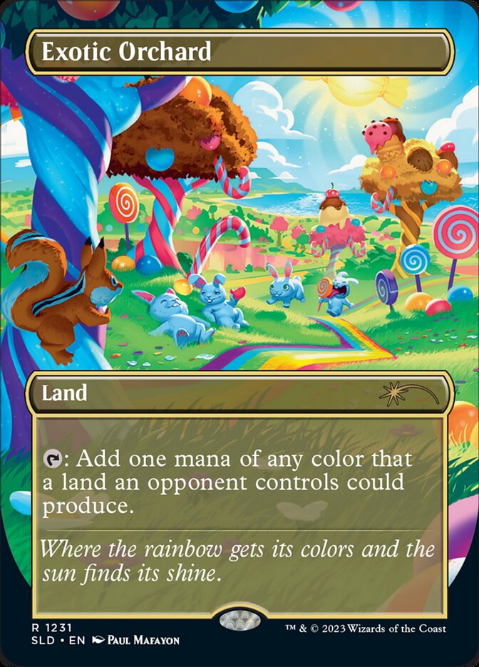 Exotic Orchard (Borderless) [Secret Lair Drop Series] | Galaxy Games LLC