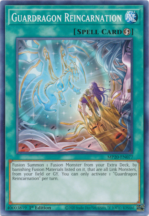 Guardragon Reincarnation [MP20-EN077] Common | Galaxy Games LLC