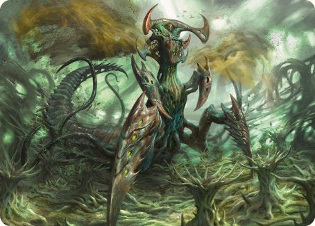 Zopandrel, Hunger Dominus Art Card [Phyrexia: All Will Be One Art Series] | Galaxy Games LLC